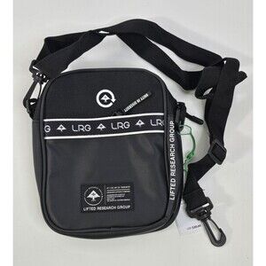 LRG Framework 2.0 Crossbody Bag - Black/Grey (NWT)